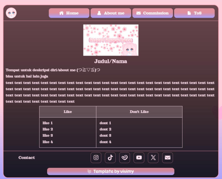 Simple Subpage